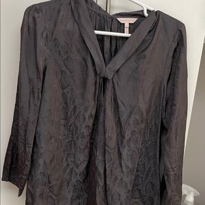 Rebecca Taylor Charcoal Blouse